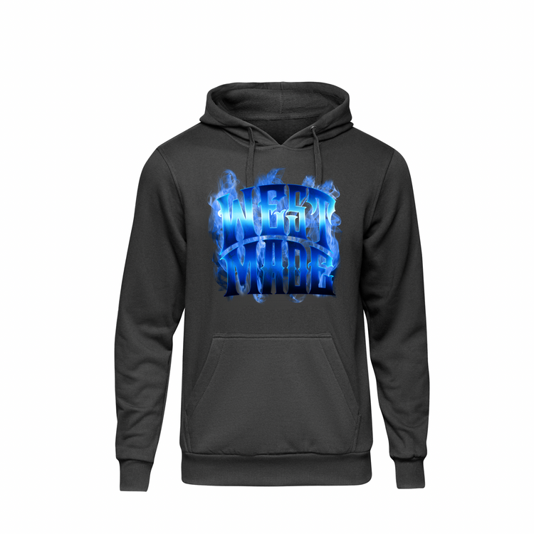 THA Blue Flame West Made Hoodie