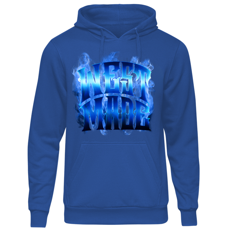 THA Blue Flame West Made Hoodie